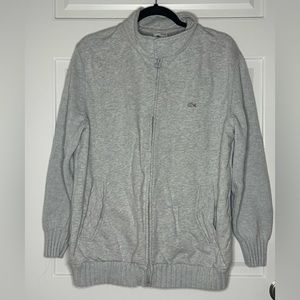 Euc Lacoste knit hoodie men’s 6